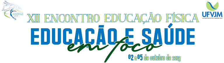 XII Encontro Educação Física - Educação e Saúde em foco