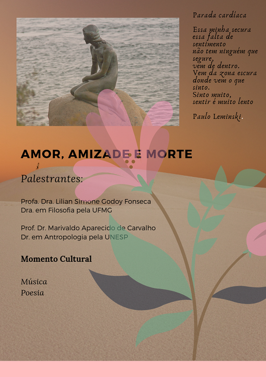 Palestra "Amor, amizade e morte"