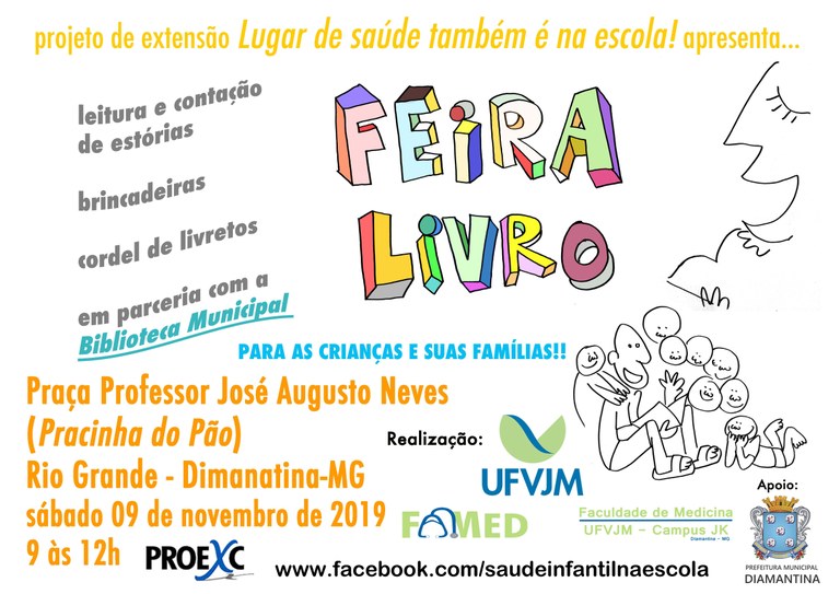 Cartaz Feira Livro 2019.2