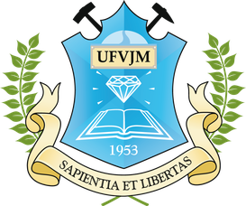 Brasao oficial da UFVJM.png Brasão componente da identidade visual da UFVJM